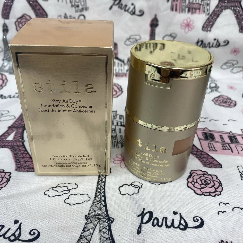 Stila Stay All Day Foundation and Concealer ALMOND  11 Brand New